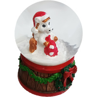 Статуэтка-шар "Лошадка с мешочком" 4,5см НУ-2525