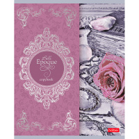 Тетрадь А5 96л клетка "Прекрасная эпоха" на скобе 3D фольга матовая ламинация 96Т5лофВ1/049040