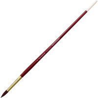 Кисть синтетика круглая №5 длинная ручка Round#5…..