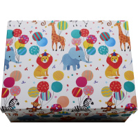 Коробка подарочная "Цирк" 31х23х13,5см, картон Y10493-24/6