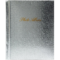 Фотоальбом магнитный 20 листов 28х20см "Золото/Серебро" 29х24х2,5см XC2404