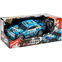 Машина р/у "Гонка" 19х8х7см, пластик, LED-подсветка, синяя ВВ6169