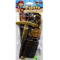 Набор "Пират" 30х13х4см 11 предметов, пластик 11291-24
