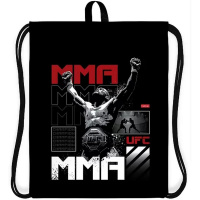 Сумка для сменной обуви "MMA Бои без правил" 49х41х0,5см 1 отделение, петля для подвеса 093938