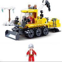 Конструктор "Снегоуборочная техника" 145 деталей 23,7х18,9х4,5см пластик JB0913267