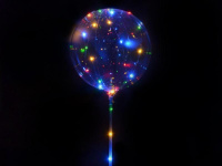 Шар воздушный светящийся светодиодный 30см пвх, 3 режима Y7461-18