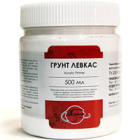 Грунт акриловый 500мл д/дерева и картона "Левкас"1305401