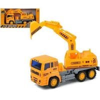 Машинка "Экскаватор" инерционная, пластик 28 х 13см 1593403/HT-6