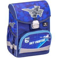 Ранец "Sky fighter" 35х26х17см, 680гр, 1 отделение, 3 кармана 405-45/813