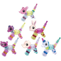 Браслет 2в1 "Питомец" пластик 10 видов Y7491-18