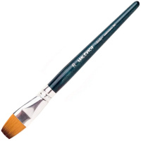 Кисть синтетика плоская №20 короткая ручка "Andy" 753120