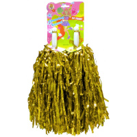 Кисти фаната 35см, золото, фольга Y8383-19