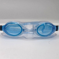 Очки для плавания голубые в футляре YJ1150