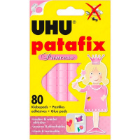 Клеящие подушечки "Patafix Princess" 80шт розовые 41710