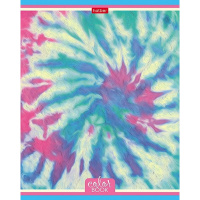 Тетрадь А5 48л клетка "Завяжи-Покрась" на скобе матовая ламинация, тиснение, 5 дизайнов 068386