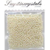 Набор бусин 4мм жемчуг, 13х10см Y9007-19