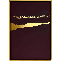 Ежедневник недатированный А5 "Escalada" 240стр., бордовый, искусственная кожа "Софт-тач" 3D фольга