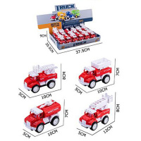 Машина "Пожарная" инерционная, пластик 10х7х5см 2292937/8899-14 Машина "Пожарная" инерционная, пластик 10х7х5см 2292937/8899-14