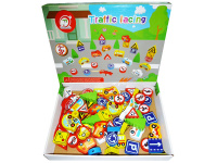 Шнуровка "Машины" 56 деталей, дерево Y6179-17