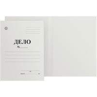 Папка картонная "Дело" немелованная 360г/м2 141/100163