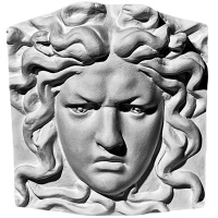 Барельеф "Медуза Горгона" 27,5х29х9,5см 80-854