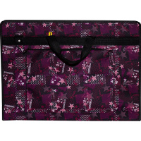 Папка А2 (65*46,5*3) с доп. полуобъемным карманом фейерверк ф. А2 02844