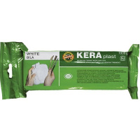 Глина для лепки 1000гр белая, застывает на воздухе 131706