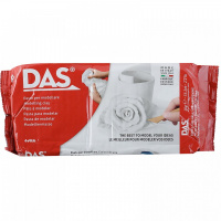 Паста для моделирования 1000гр белая, застывает на воздухе DAS 387500