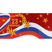 Конверт для денег "23 Февраля" 167х83мм 0318.073