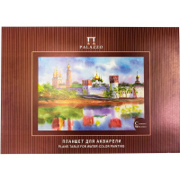 Планшет д/акварели А2 20л 200г/м2 50% хлопок "Храмы России. Новодевичий монастырь" ПТА2/С