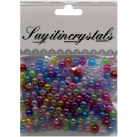 Набор бусин 6мм 13х10см разноцветный Y9021-19