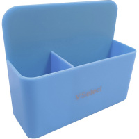 Подставка магнитная для доски 12х10х4см 2 отделения, пластик, голубая VS195267