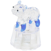 Сувенир "Тигр" 6см стекло, светящийся, 3 вида HZ017