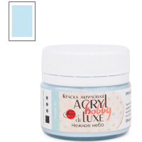 Краска акриловая 20мл "Акрил-Хобби Де Люкс" нежное небо 0303175