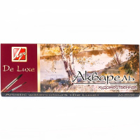 Краски акварельные 16 цветов "Люкс" без кисточки картонная упаковка 14С 1019-08