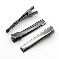 Заготовки для заколок 4,5см 5шт. №03 под черный никель DC-208/5