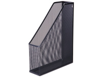 Лоток д/бумаг вертикальный ширина 7см, сетчатый, металл, черный E9186