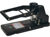 Дырокол мощный 160л 2-отв, d-6мм, с линейкой, металл, цвет ассорти HDP-2160