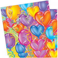 Салфетки "Праздничное настроение" 33х33см 12шт 6076603