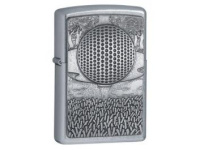 Зажигалка Hole металл, серая 21 029