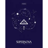 Тетрадь на кольцах А5 160л клетка "SUPERNOVA" 7БЦ матовая ламинация 160ТК5В1_24486/067840