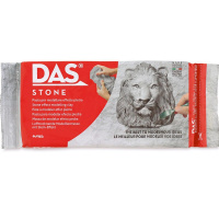 Паста для моделирования 1000гр серый жемчуг, застывает на воздухе DAS Stone 348200