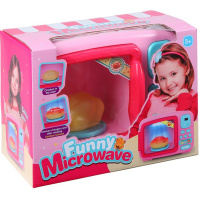 Микроволновая печь 21х13х16см пластик (свет, звук) JB0209169