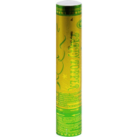 Хлопушка безопасная 30см, пневматическая, разноцветная фольга Y10195-24