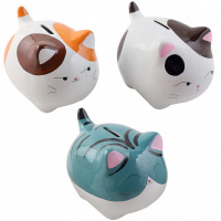 Копилка Котенок 15х10х11см керамика 6 видов SK2911