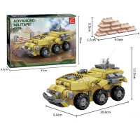 Конструктор "Армия" 410 деталей пластик 2301963/22716