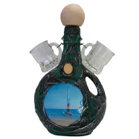 Бутыль для вина 500мл, с 2 рюмками 50мл 174052