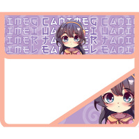 Папка на липучке А5 230х190х50мм "Маленькая леди" 2 отделения, с клапаном, пластик ПМ-А5-36