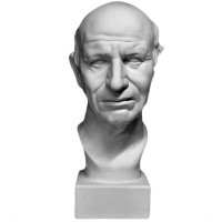 Голова римлянина 23х23х49,5см 10-112