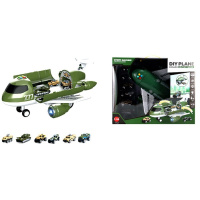 Набор "Военная часть" 44 х 34см, в комплекте самолет, 6 машинок, пластик (свет,звук) 1999851/TN-1158 Набор "Военная часть" 44 х 34см, в комплекте самолет, 6 машинок, пластик (свет,звук) 1999851/TN-1158